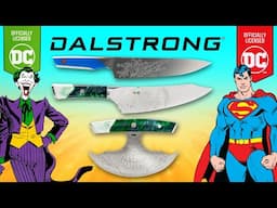 Dalstrong Officially Licenced Superman and Joker Chef Knifes Unboxing Review