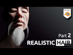 Blender Tutorial - Realistic Hair Part 2