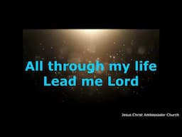 LEAD ME LORD | KARAOKE | by BASIL VALDEZ | Words & Music by N. ARNEL DE PANO