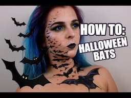 HOW TO: DIY HALLOWEEN BATS MAKEUP || DAY 9/31