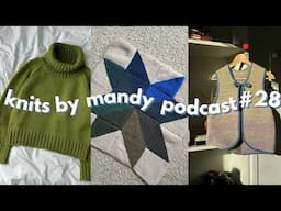 colorwork cowls and wip roadblocks | knits by mandy podcast #28