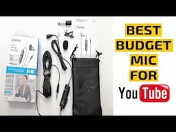 Best Budget Mic For YouTube Videos 2022 |  Boya BY-M1 | Best Mic For YouTube Voiceover