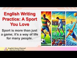 English Writing Practice A Sport You Love Improve your English