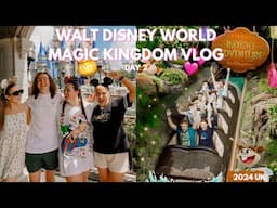 Walt Disney World Vlog🍯 Day 2 | Magic Kingdom, Crystal Palace breakfast + Tiana’s Bayou Adventure!