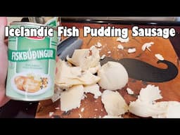 Icelandic Fish Pudding (Fiskbudingur) Sausage