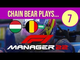 Pt 7: Hungary and Belgium – Chain Bear plays F1 Manager Live