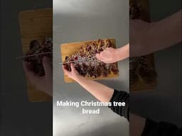 Christmas tree bread. Full video on channel.