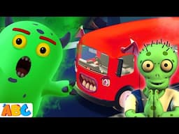 🔴LIVE | Scary Wheels On the Bus🧟 | Spooky Bus Ride For Kids by @AllBabiesChannel