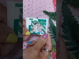 ASMR Mini Journal With Me #green #asmr #asmrjournal #minijournal  #journaling #scrapbooking #short