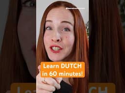 Learn DUTCH in 60 minutes! (NT2 - A1) #learndutchwithkim