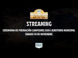 Premiación de Campeones Rally Argentino 2024 | Auditorio Municipal - Mina Clavero