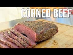 Smoked Corned Beef Brisket Flat on the Pit Boss Savannah | How to Smoke Corned Beef