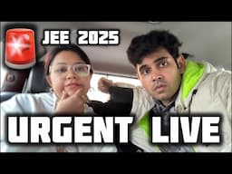 Urgent Live - JEE Main 2025 #jeemain2025 #jee1