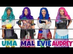 DESCENDANTS 3 CLOTHING SWITCH UP HACKS with Mal, Evie, Audrey and Uma. Totally TV.