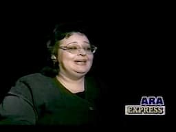 XPRESS TV archives - Interview with Flora Martirosyan  March 1998