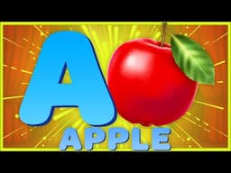 A is for Apple Song | ABC Alphabet for Children