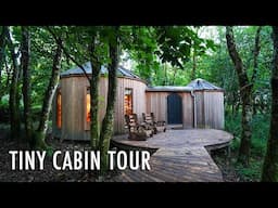 Inside A Tiny Cabin In The Forests Of Cornwall, UK!