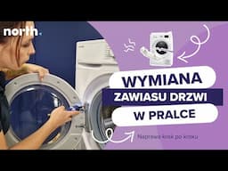 🚪 Wymiana zawiasu drzwi w pralce Sharp – Łatwo i szybko 📋 | North.pl