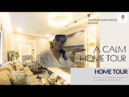 COLOURFUL, CALM , CONTEMPORARY Home Tour | PET Friendly Home | Interior Design in Pune.