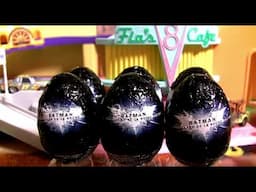 Asmr Batman chocolate eggs toy unboxing