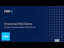 Content Summarization Solution | Intel