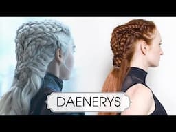 Game of Thrones Daenerys Hair Tutorial - Conquering Dragon Queen Finale Style