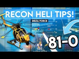 How I MASTERED the Recon Heli in Delta Force!