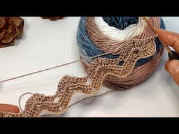 Ideal crochet stitch for crochet masters and beginners. Crosia designs