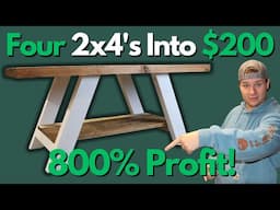 Turn $22.06 of Wood Into a $200 Coffee Table (In a few Hours)