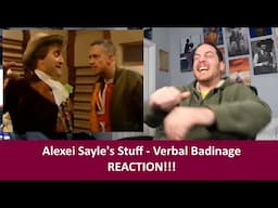 American Reacts to Alexei Sayle's Stuff - Verbal Badinage REACTION