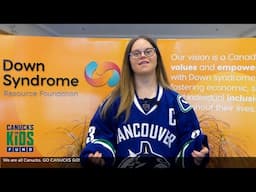 Canucks for Kids Foundation Donates $200,000 in Support of Children with Down Syndrome