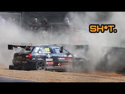 Battles & Barriers at Brands. B*llocks - Super Touring Power 2 with CTCRC Classic Thunder Saloons