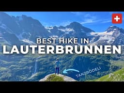 Overnight Hike in Switzerland to Tanzbödeli & Obersteinberg Mountain Hotel | Lauterbrunnen Valley