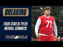 🚨 BREAKING: Elite OL Tyler Merrill commits to Notre Dame football over Clemson, Penn State