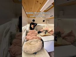 Realistic Morning Routine #vanlife #morningroutine #solofemalevanlife