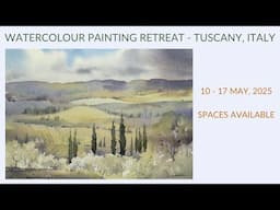 WATERCOLOR PAINTING RETREAT - TUSCANY