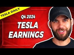 Live: Tesla Q4 Earnings Report Coverage & Analysis (Q4-24)