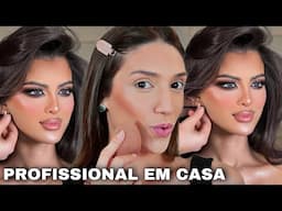 MAKE FÁCIL PARA FAZER EM CASA | MAQUIAGEM PARA FESTAS *COMO FAZER UMA MAKE PROFISSIONAL*