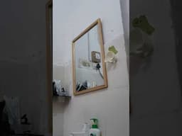 Bathroom Mirror ka Quick Makeover 🛀