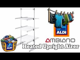 Aldi Heated Upright Airer Review: Save Money Drying Laundry?