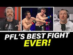 Usman Nurmagomedov vs Paul Hughes: The GREATEST PFL Fight Ever!