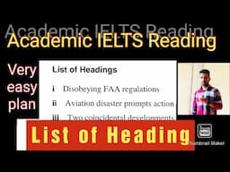 How to solve :- List Of Headings ( Air traffic control in the USA)