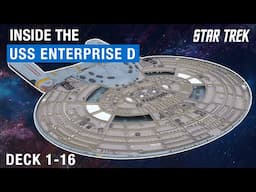 Inside the USS Enterprise D (Deck 1-16)