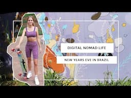 DIGITAL NOMADS DAILY #05👩🏼‍💻 NEW YEARS EVE IN BRAZIL & SKATING IN THE PARK & EXPLORING VILA MADALENA