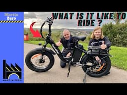 Whats it like to ride The Cyrusher Rumble E bike ?