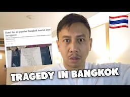 Emergency! A Fire Broke Out in Our Bangkok Hotel (Thailand) 🇹🇭 | Vlog #1779