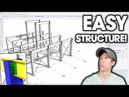 A New Tool for STEEL STRUCTURES in SketchUp! (Get it for FREE Now!)