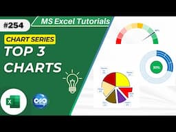 Top 3 Charts For Creating Stunning Dashboards In Excel