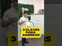 3 claves para ahorrar en tu factura de luz💡