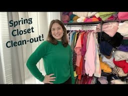 Spring Closet Clean-Out!